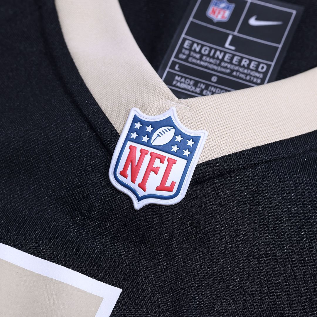 Number 1 Dad New Orleans Saints Nike Game Jersey - Black