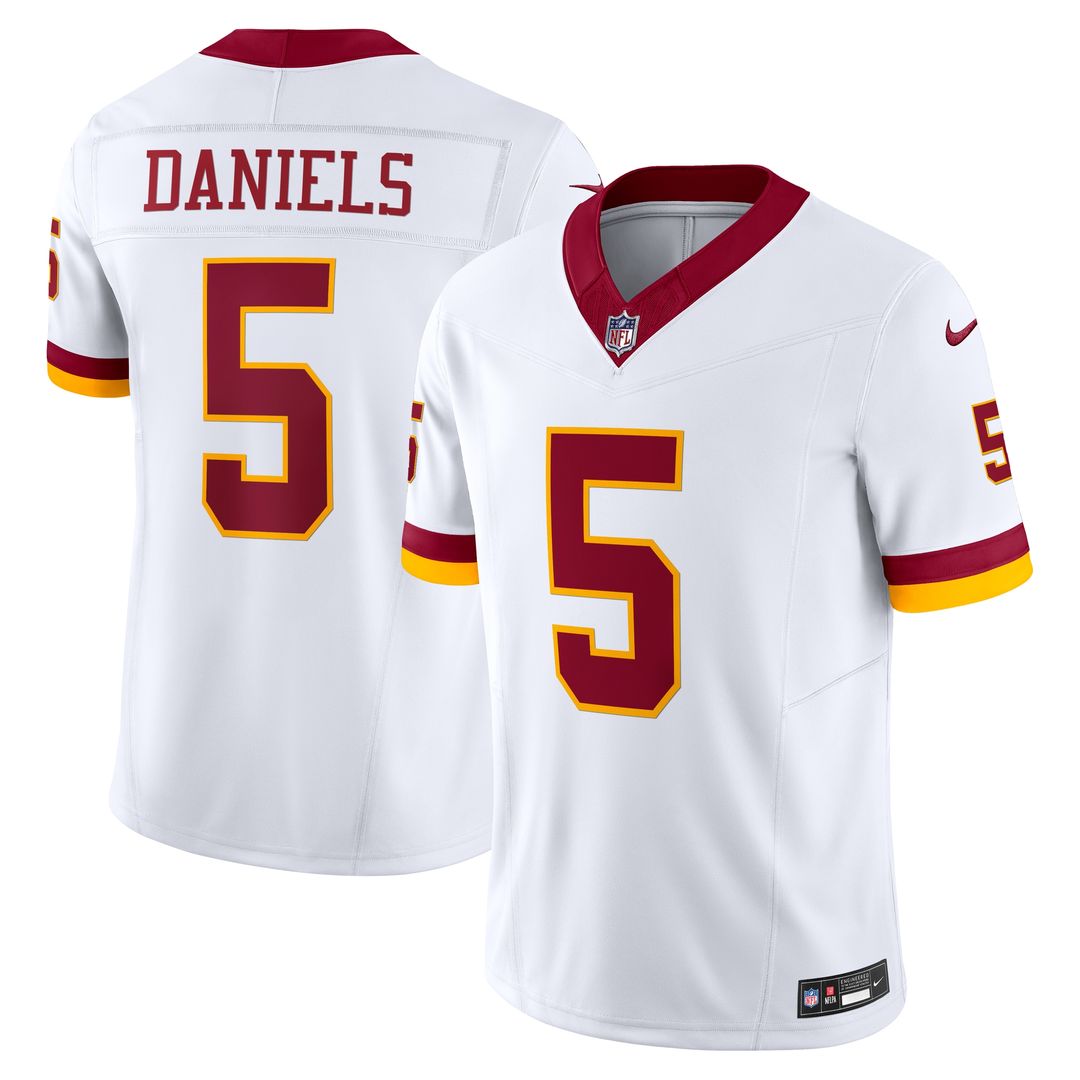 Jayden Daniels Washington Commanders Nike Vapor F.U.S.E. Limited Jersey - Black