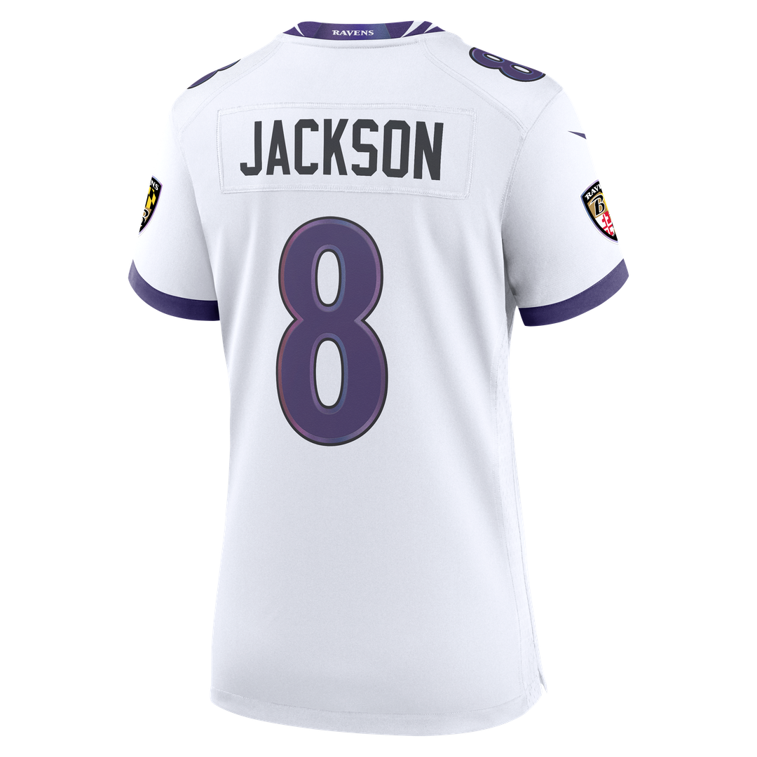 Lamar Jackson Baltimore Ravens Nike Women's Alternate Game Jersey - Purple