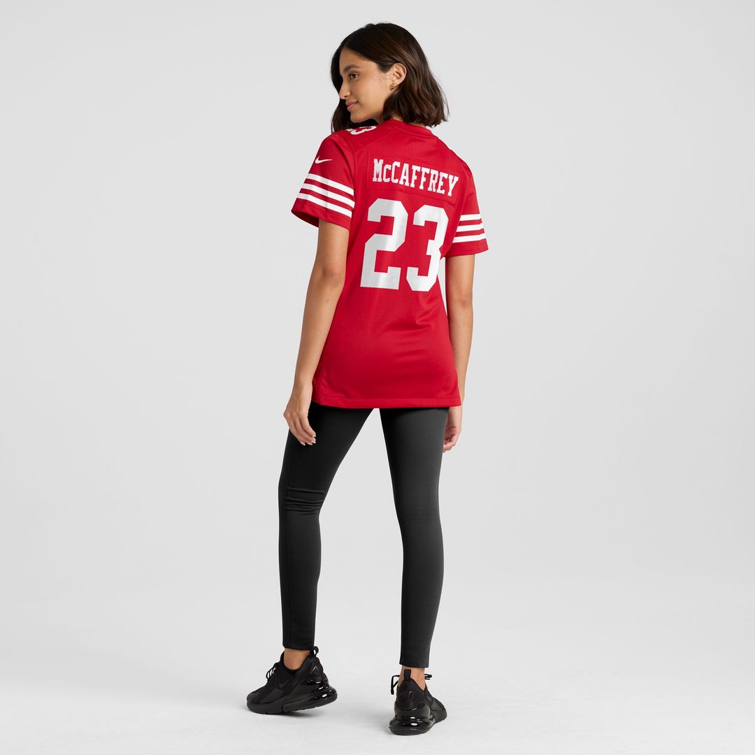 Christian McCaffrey San Francisco 49ers Nike Women's Player Jersey - Scarlet