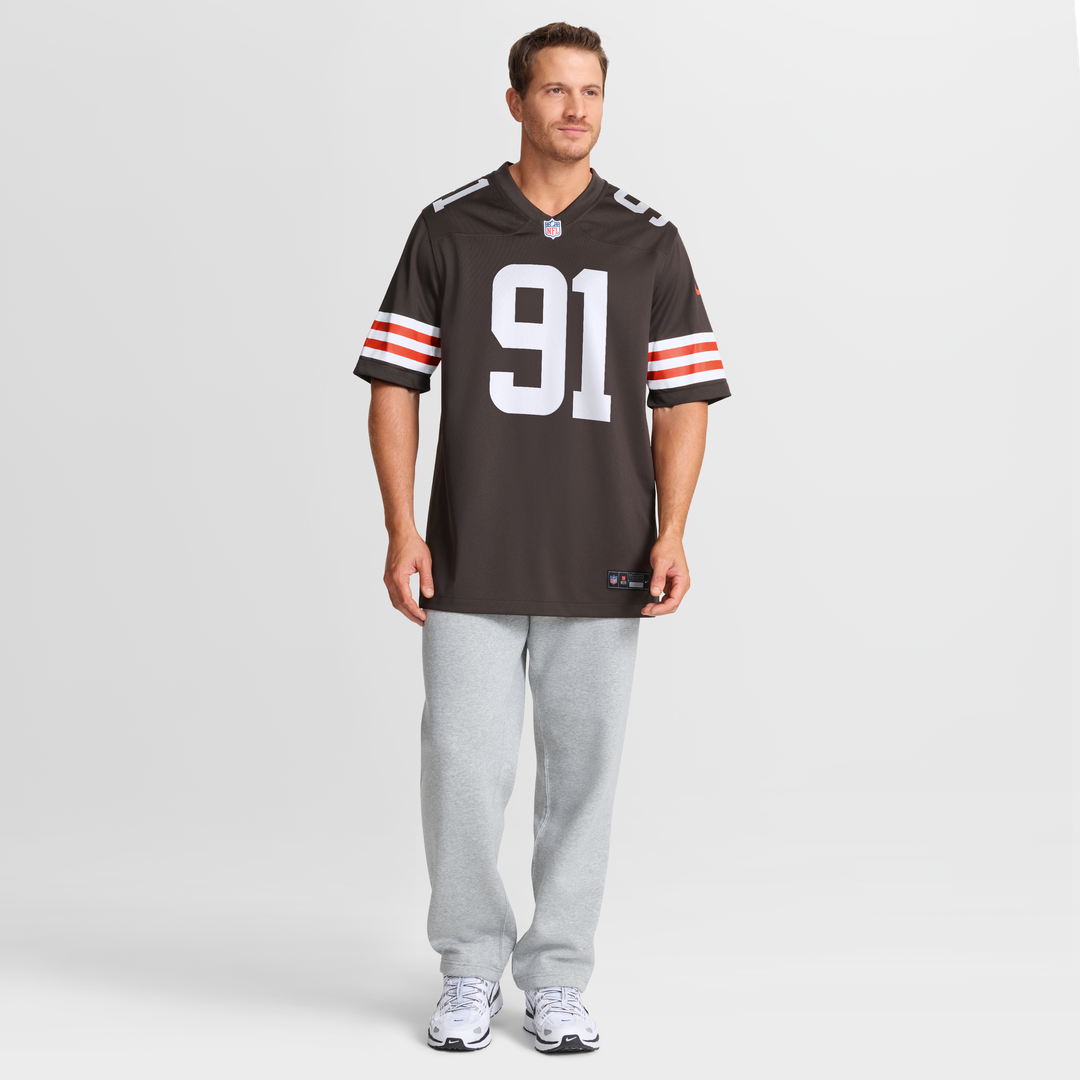 Alex Wright Cleveland Browns Nike Team Game Jersey -  Brown