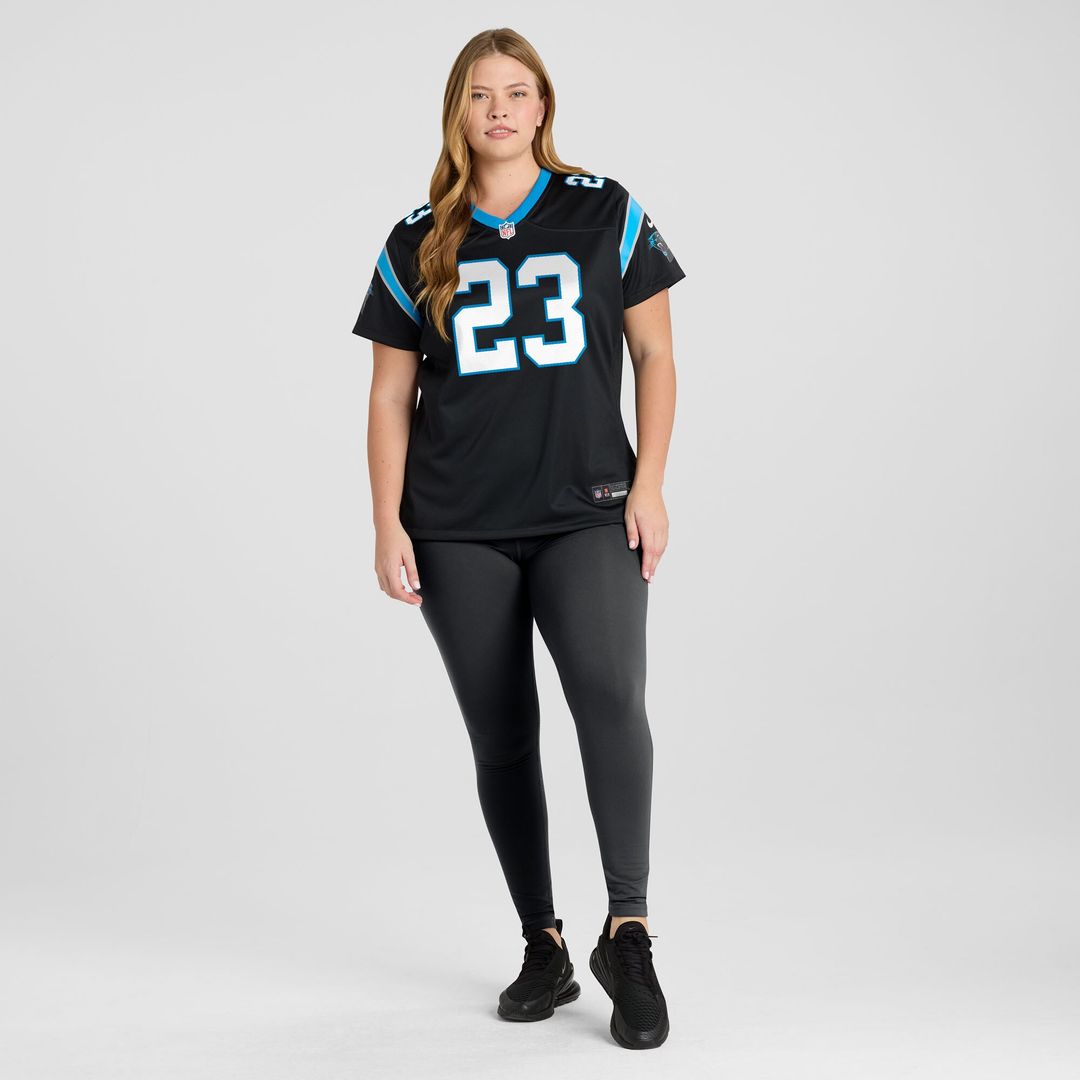 Trevor Etienne Carolina Panthers Nike Women's Team Game Jersey -  Black