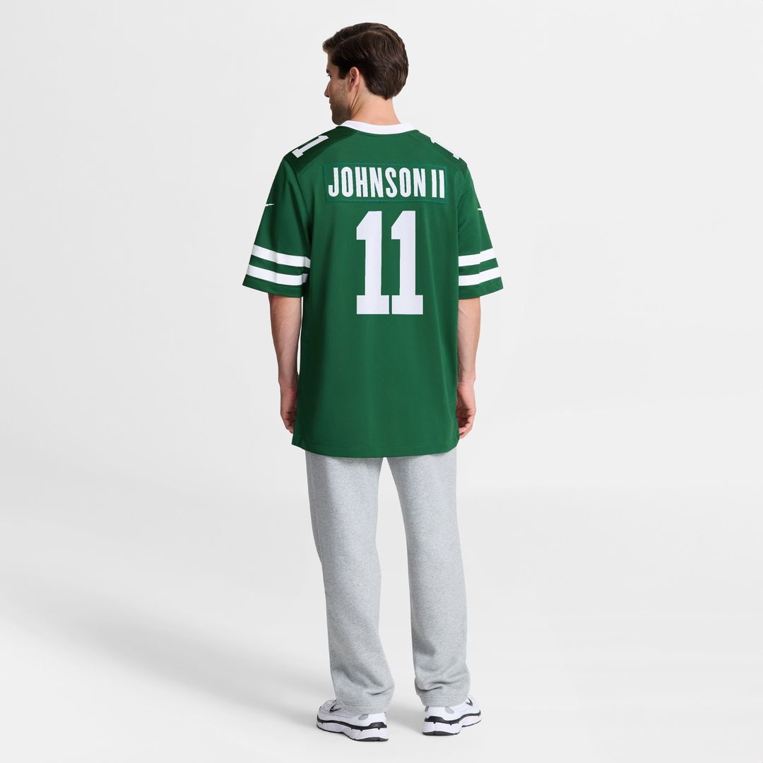 Jermaine Johnson II New York Jets Nike Alternate Game Jersey - Legacy Black