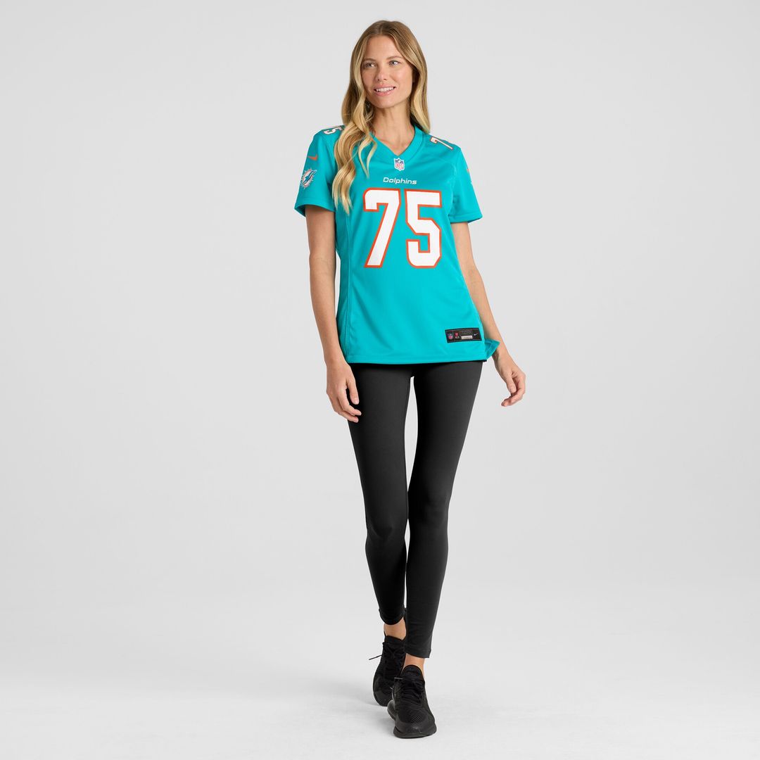 Jack Driscoll Miami Dolphins Nike Women's Team Game Jersey -  Aqua