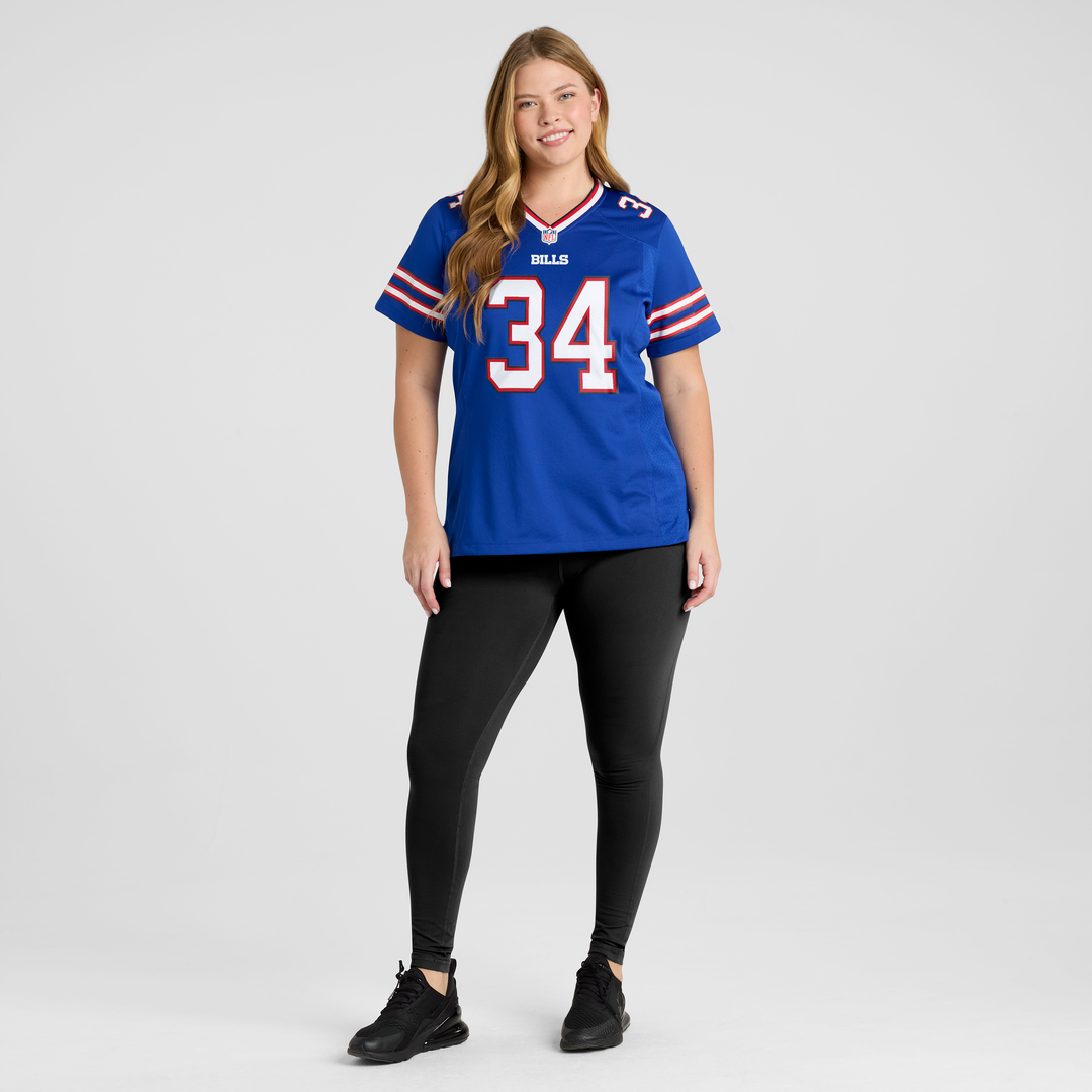 Thurman Thomas Buffalo Bills Nike Women's Game Retired Player Jersey - Royal