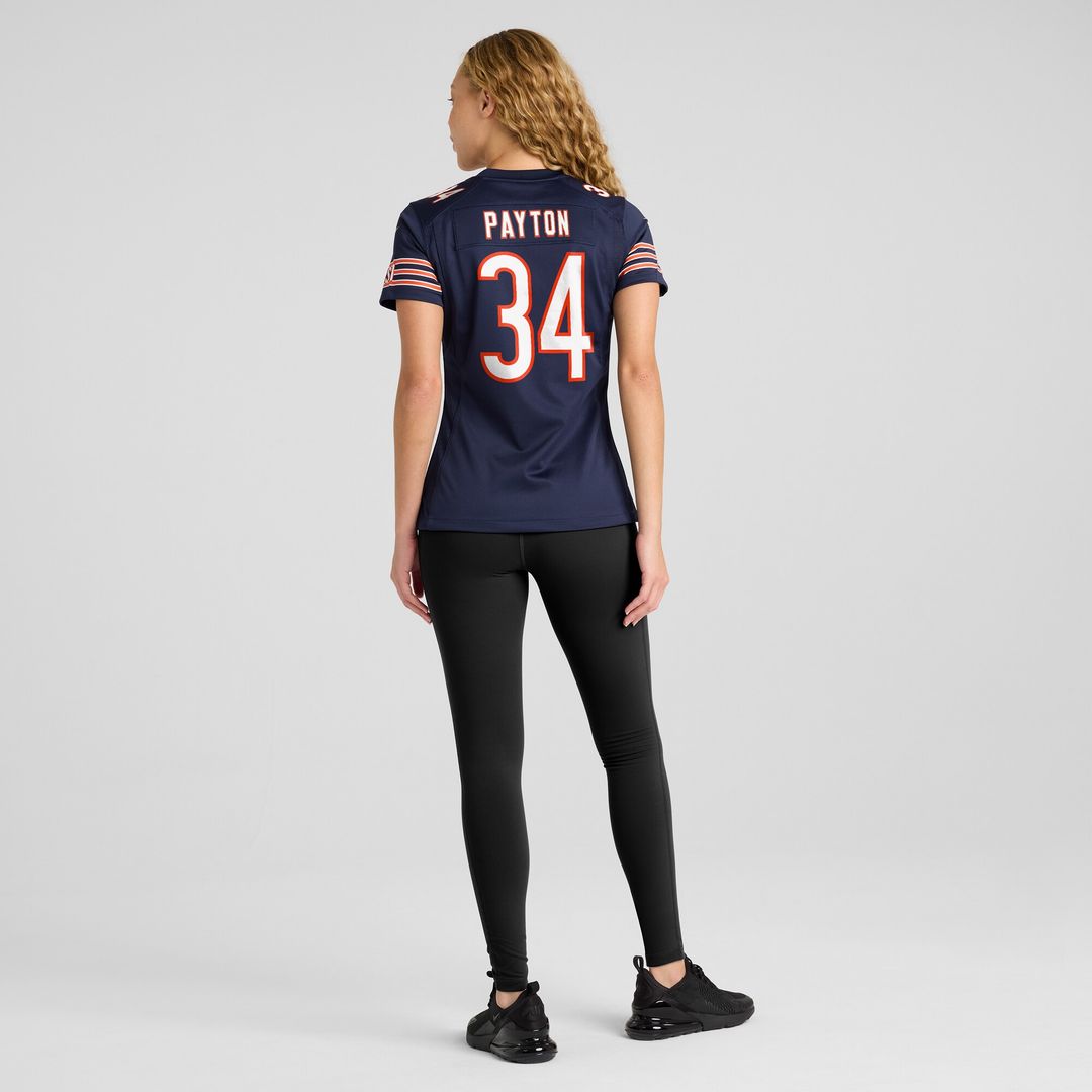 Walter Payton Chicago Bears Nike Women's Game Retired Player Jersey - Navy