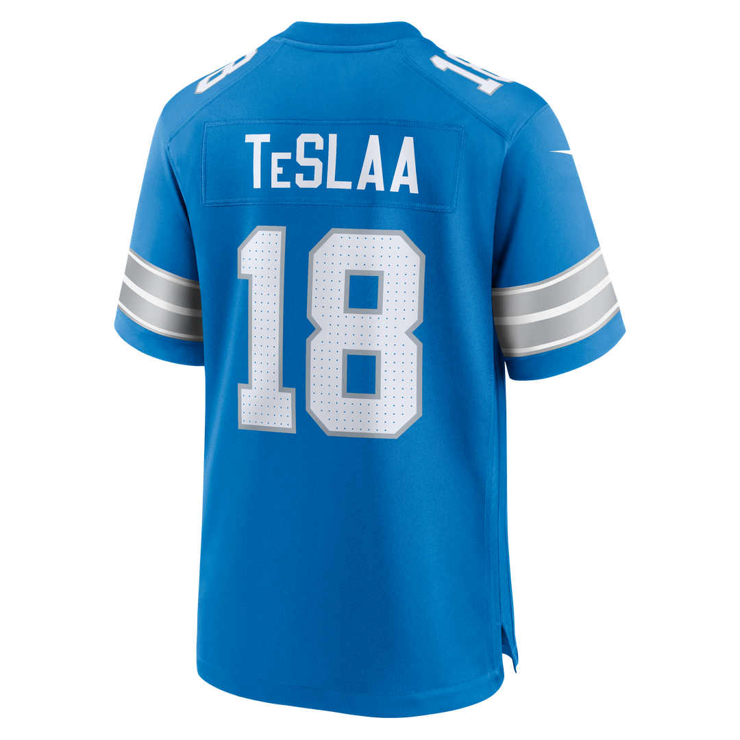 Isaac TeSlaa Detroit Lions Nike Alternate Game Player Jersey - Black
