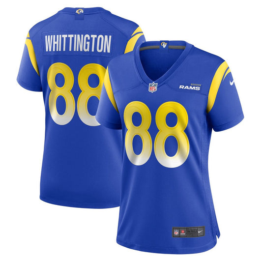 Jordan Whittington Los Angeles Rams Nike Women's  Game Jersey -  Royal
