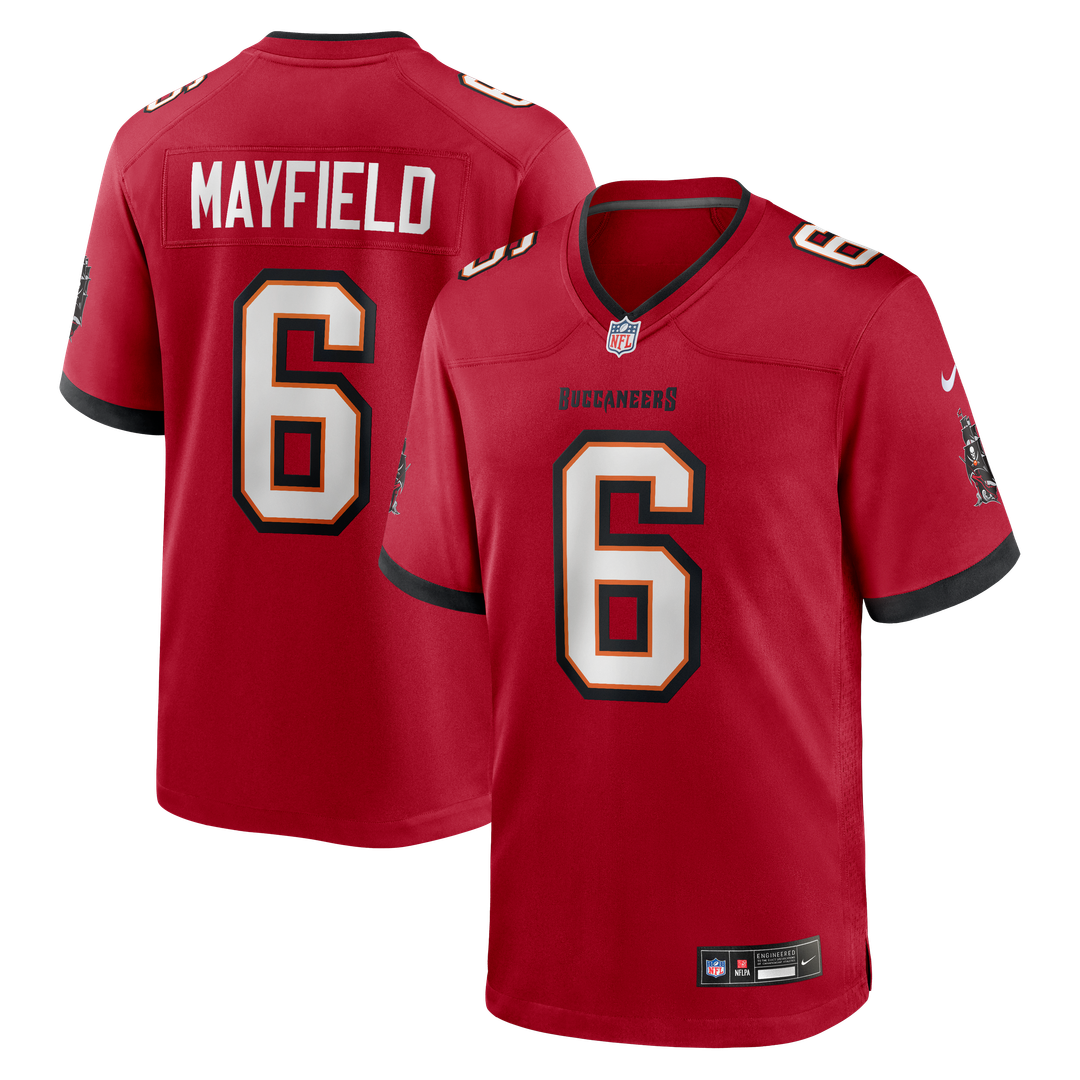 Baker Mayfield Tampa Bay Buccaneers Nike Throwback Game Jersey - Orange