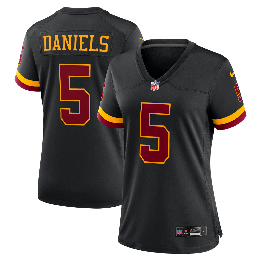 Jayden Daniels Washington Commanders Nike Women's Game Super Bowl Era Jersey - White