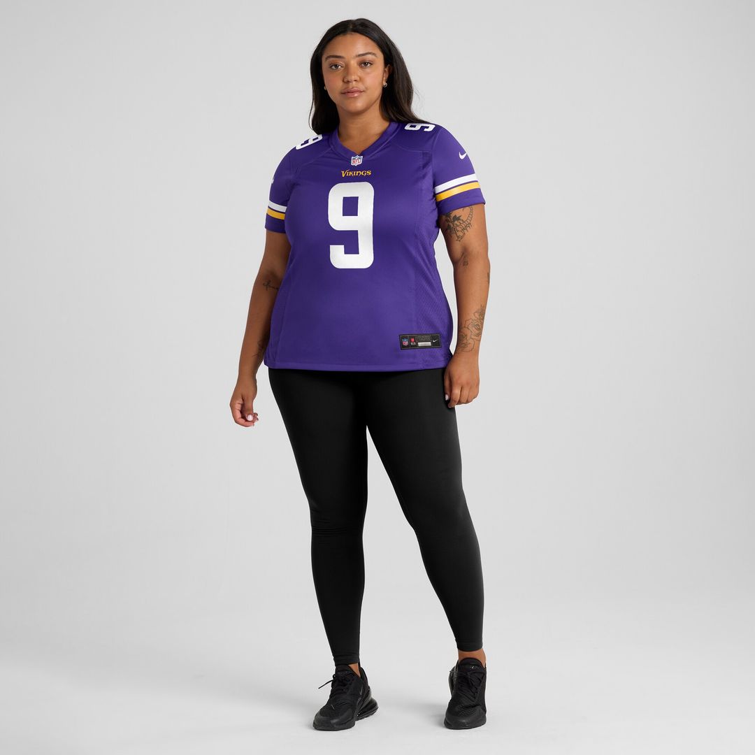 J.J. McCarthy Minnesota Vikings Nike Women's  Player Game Jersey - Purple