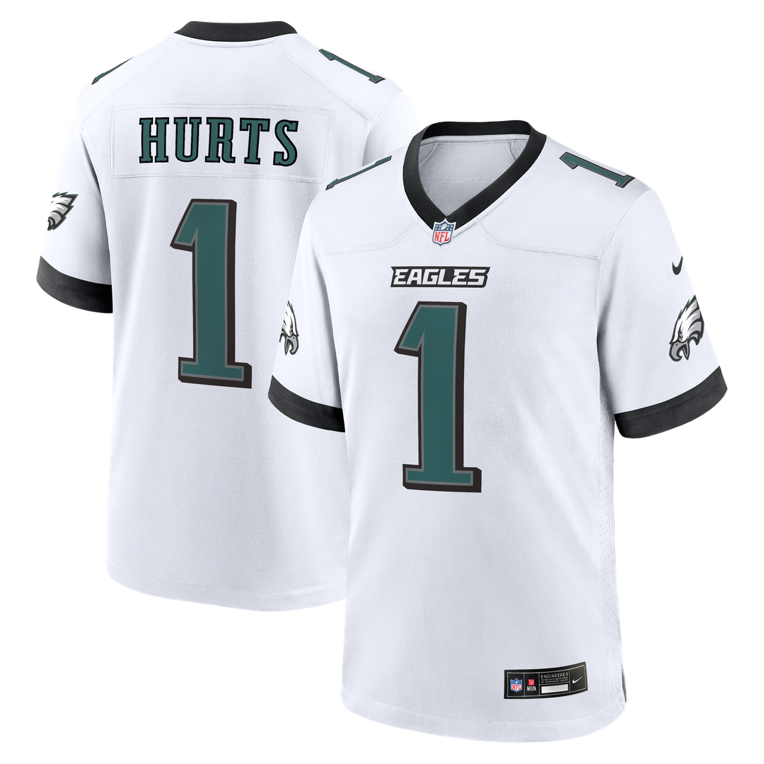 Jalen Hurts Philadelphia Eagles Nike Team Game Jersey -  Midnight Green