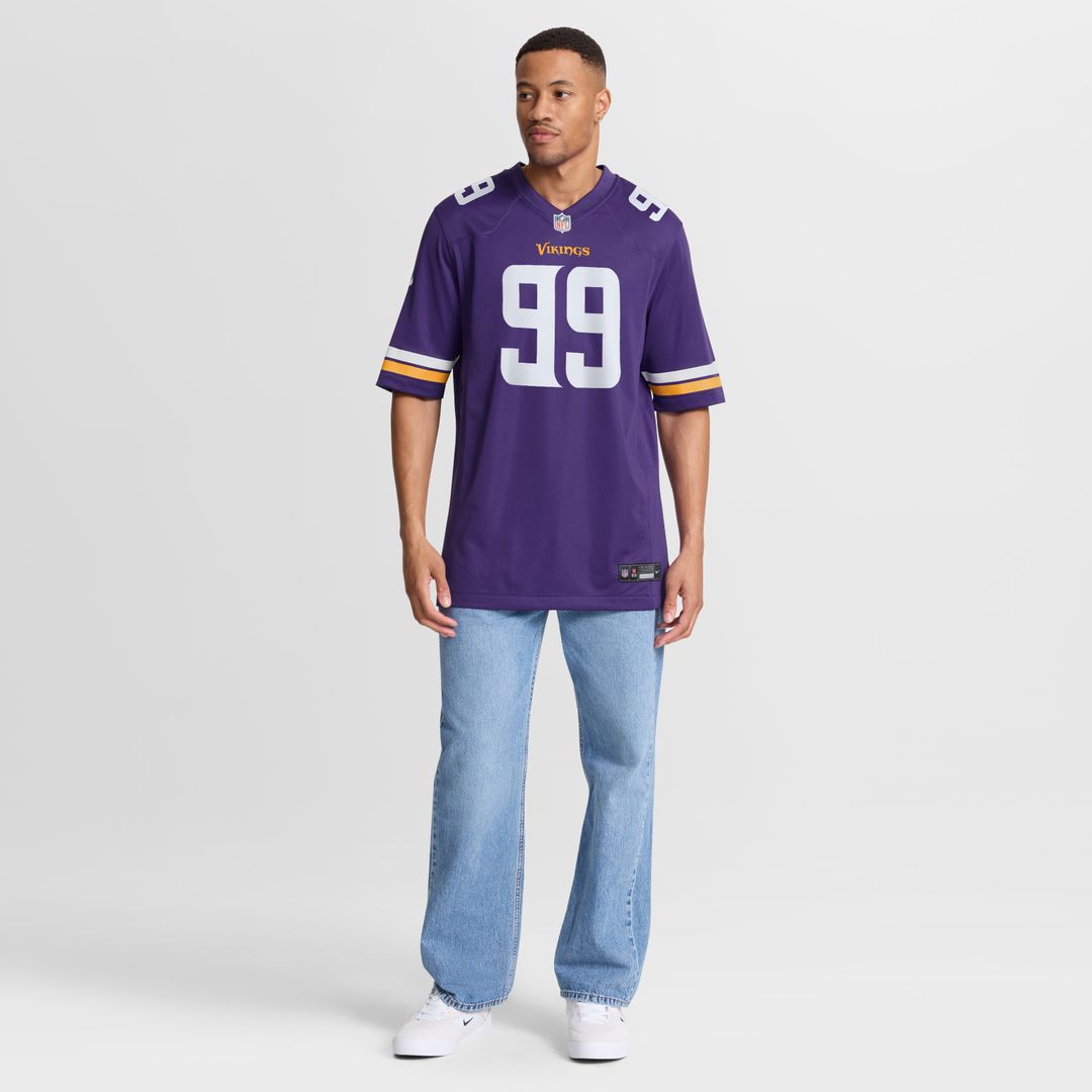 Elijah Williams Minnesota Vikings Nike Team Game Jersey -  Purple