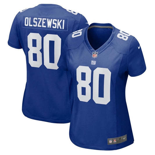 Gunner Olszewski New York Giants Nike Women's  Game Jersey -  Royal
