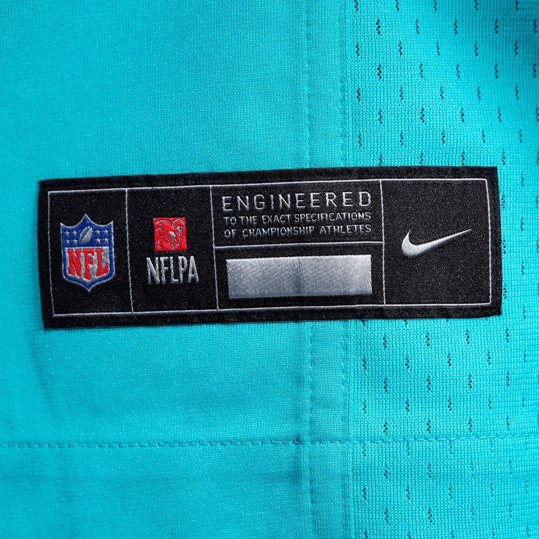 Bob Griese Miami Dolphins Nike Game Retired Player Jersey - Aqua