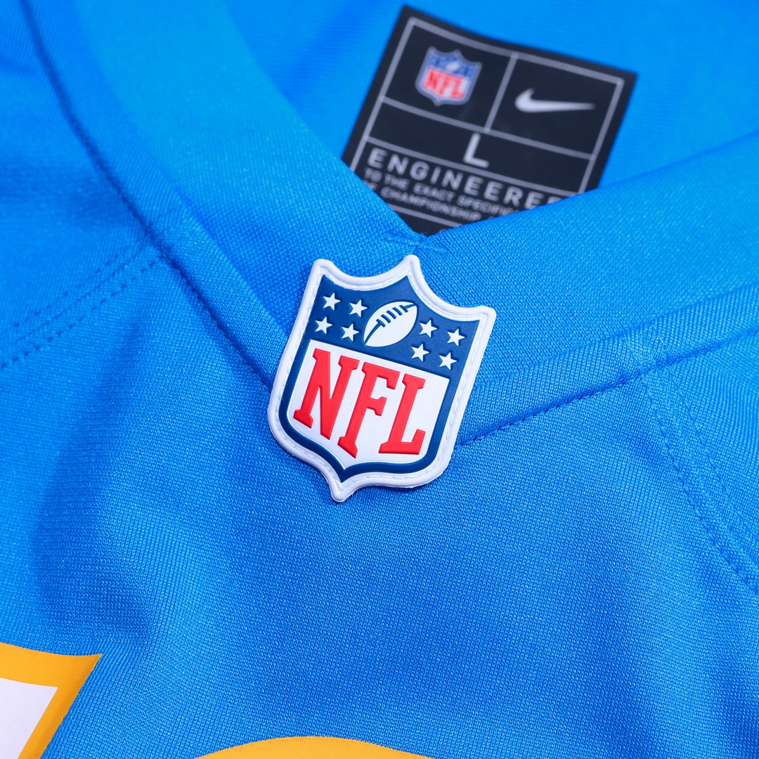 Charlie Kolar Los Angeles Chargers Nike Team Game Jersey -  Powder Blue