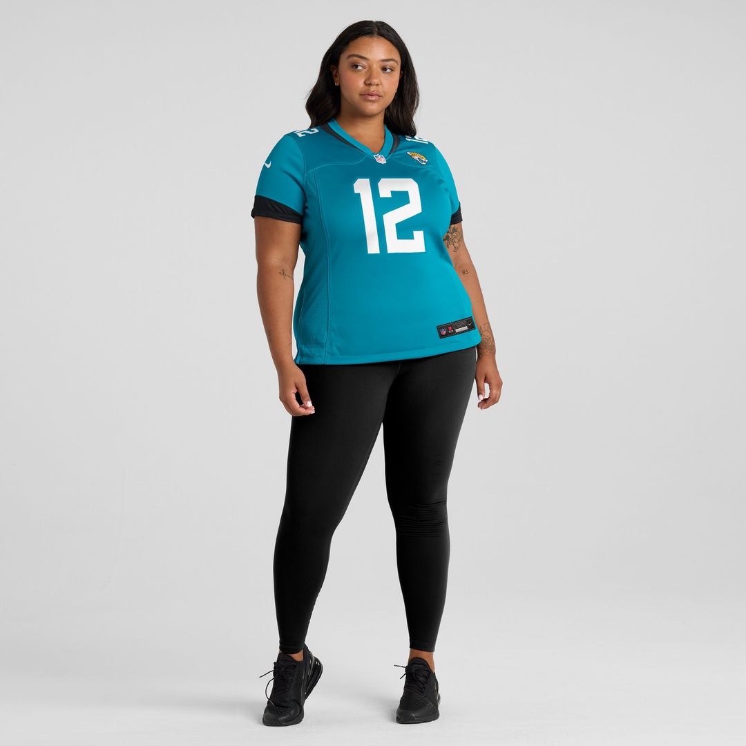 Travis Hunter Jacksonville Jaguars Nike Women's Game Jersey -  White