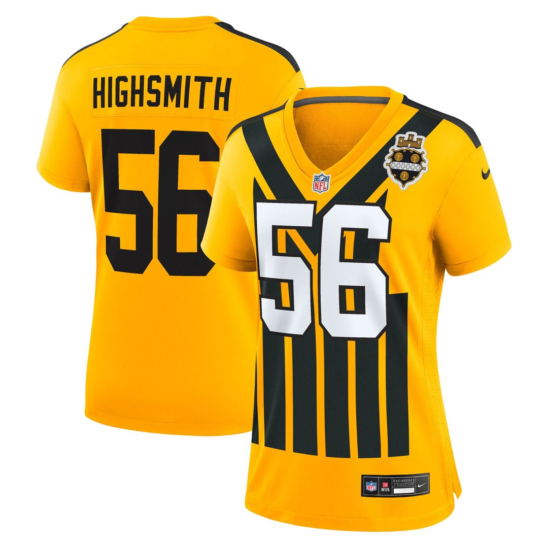 Alex Highsmith Pittsburgh Steelers Nike Women's Team Game Jersey -  Black