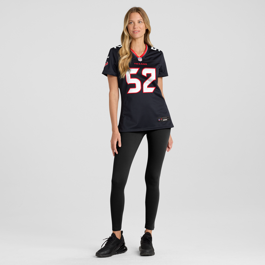 Xavier Thomas Houston Texans Nike Women's Team Game Jersey -  Navy