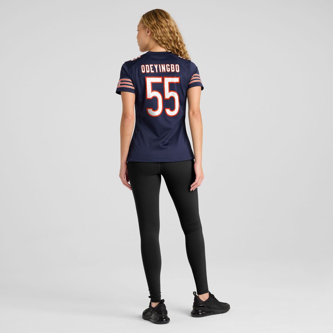 Dayo Odeyingbo Chicago Bears Nike Women's Team Game Jersey -  Navy