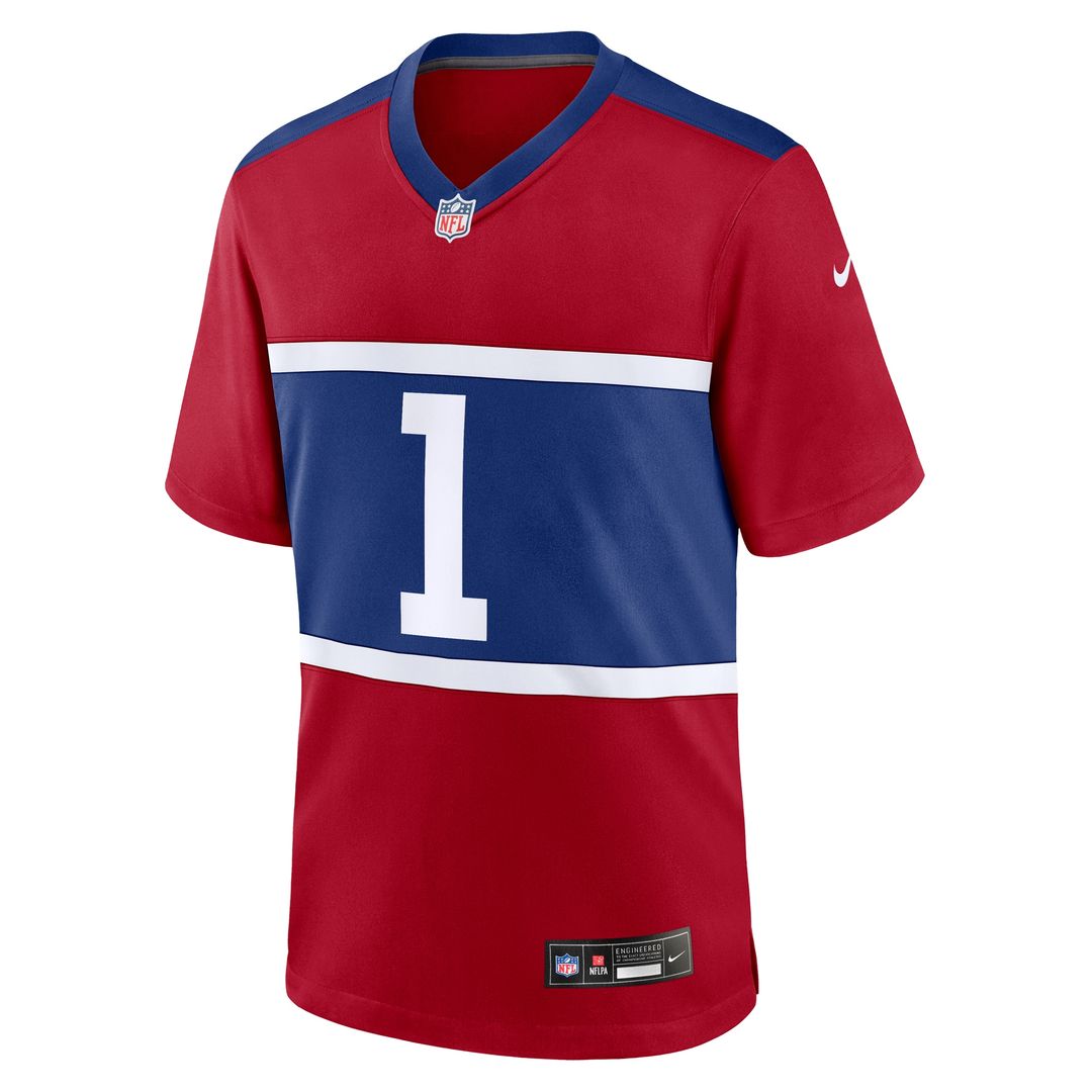 Malik Nabers New York Giants Nike  Player Game Jersey - Royal