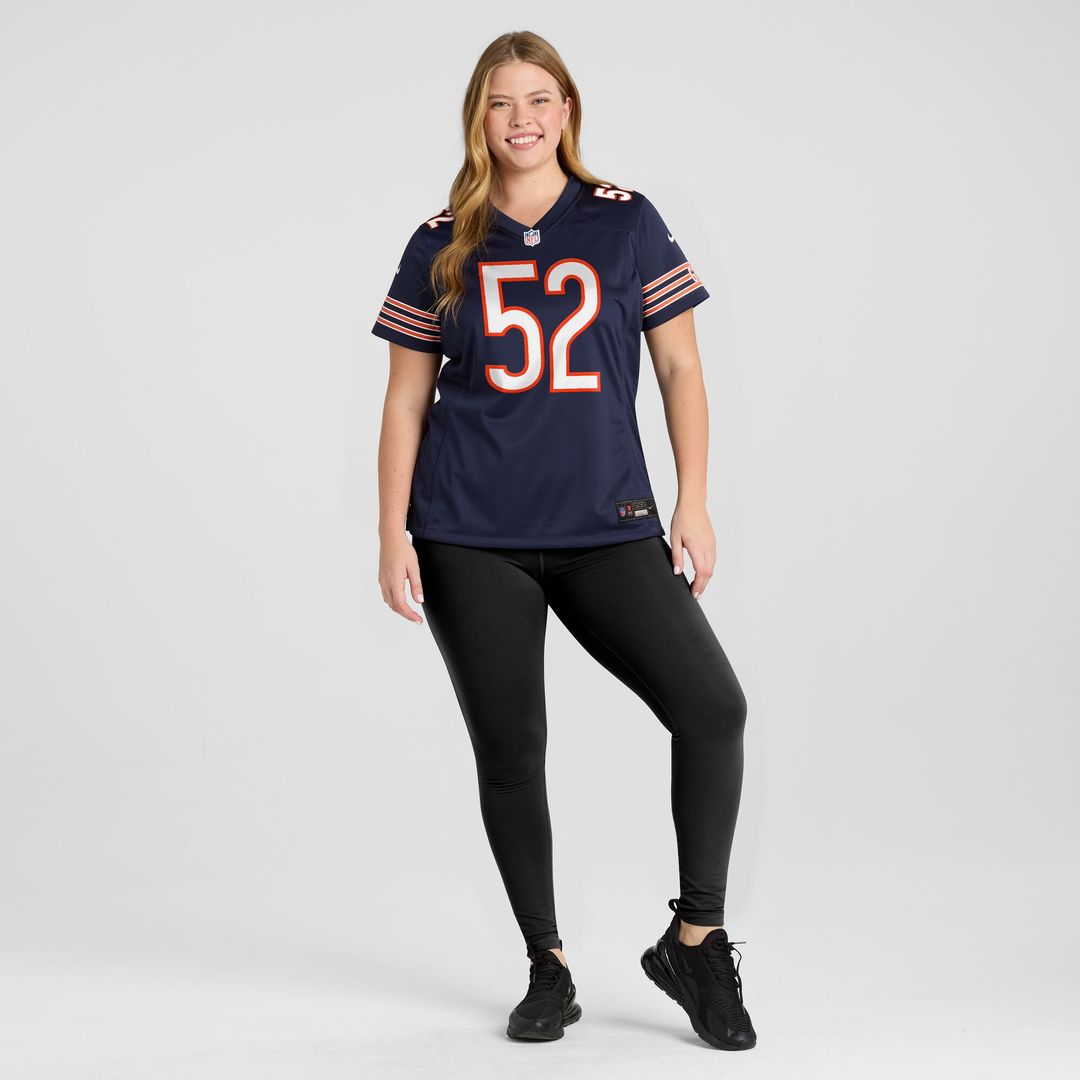 Drew Dalman Chicago Bears Nike Women's Team Game Jersey -  Navy