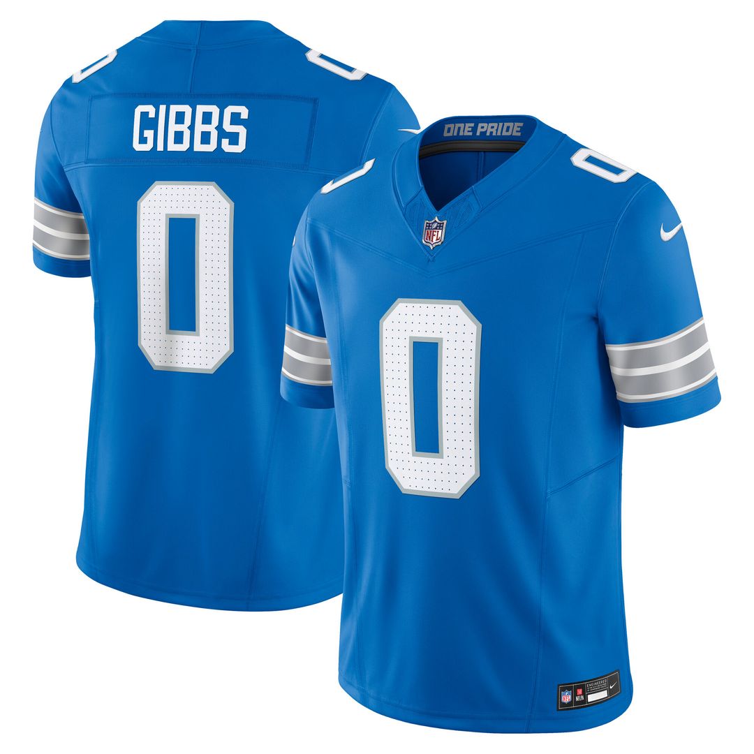Jahmyr Gibbs Detroit Lions Nike Vapor F.U.S.E. Limited Jersey - White