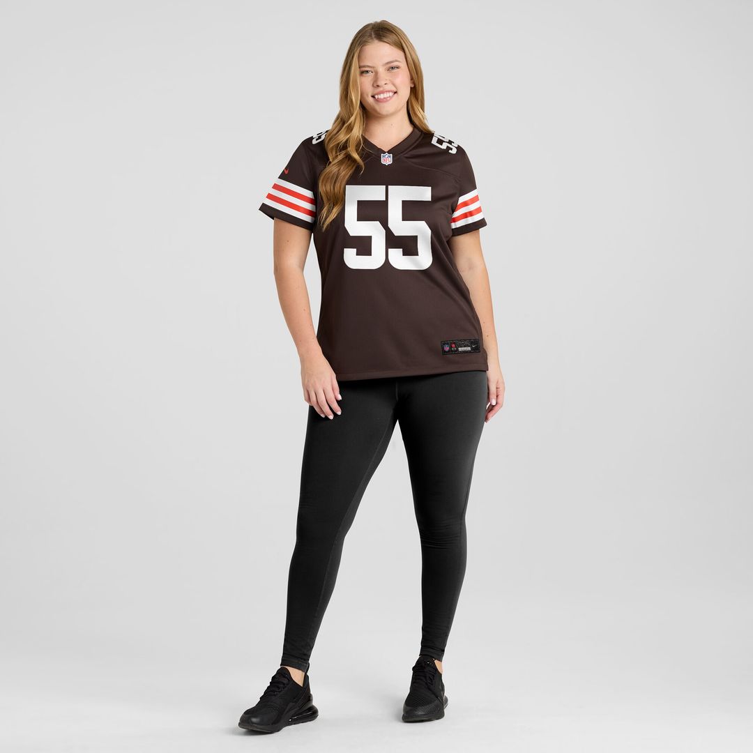Ethan Pocic Cleveland Browns Nike Women's Game Jersey - Brown