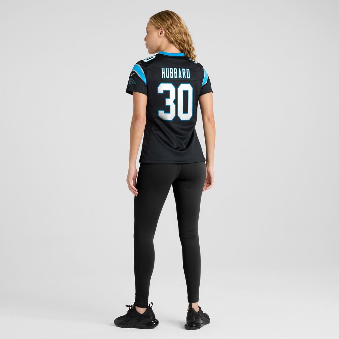 Chuba Hubbard Carolina Panthers Nike Women's Alternate Game Jersey -  Blue