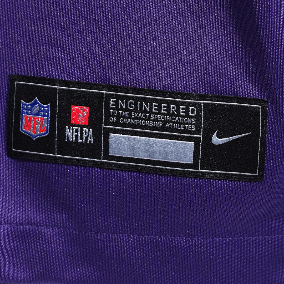 Dwight McGlothern Minnesota Vikings Nike Team Game Jersey -  Purple
