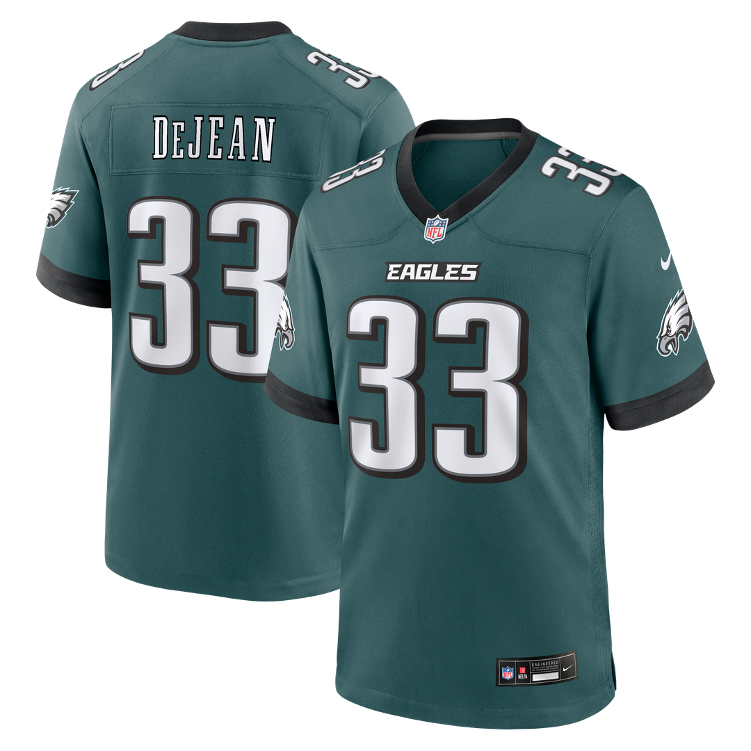Cooper DeJean Philadelphia Eagles Nike Alternate Game Jersey -  Black