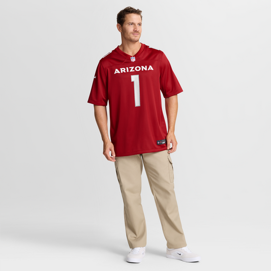 Number 1 Groom Arizona Cardinals Nike Game Jersey - Cardinal