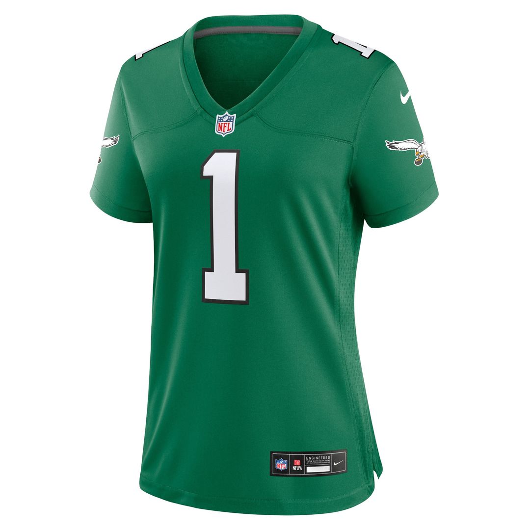 Jalen Hurts Philadelphia Eagles Nike Women's Team Game Jersey -  Midnight Green