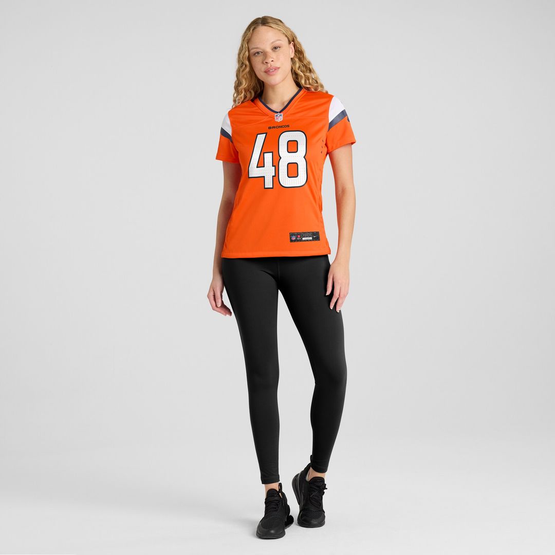 Mitchell Fraboni Denver Broncos Nike Women's Team Game Jersey -  Orange