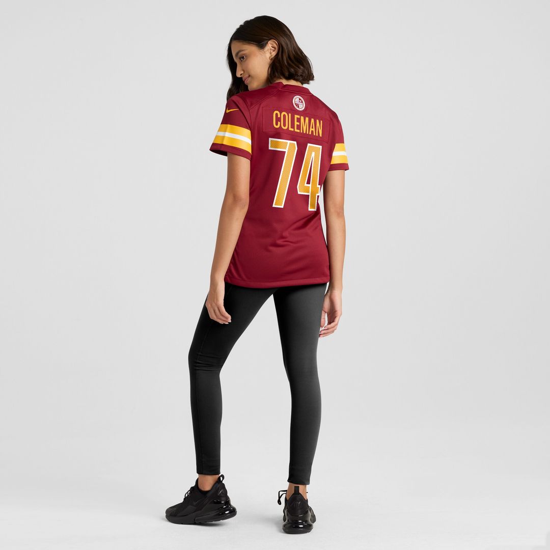 Brandon Coleman Washington Commanders Nike Women's Team Game Jersey -  Burgundy