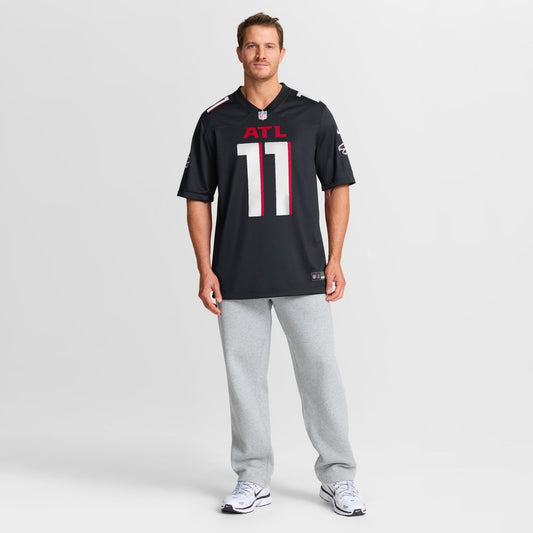 Jalon Walker Atlanta Falcons Nike Team Game Jersey - Black