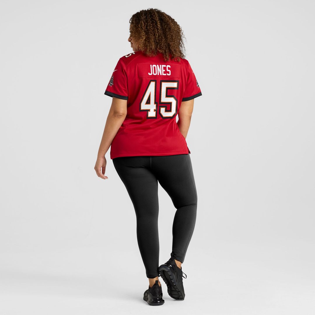 Deion Jones Tampa Bay Buccaneers Nike Women's Team Game Jersey -  Red