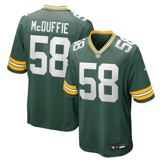 Isaiah McDuffie Green Bay Packers Nike Game Jersey - Green