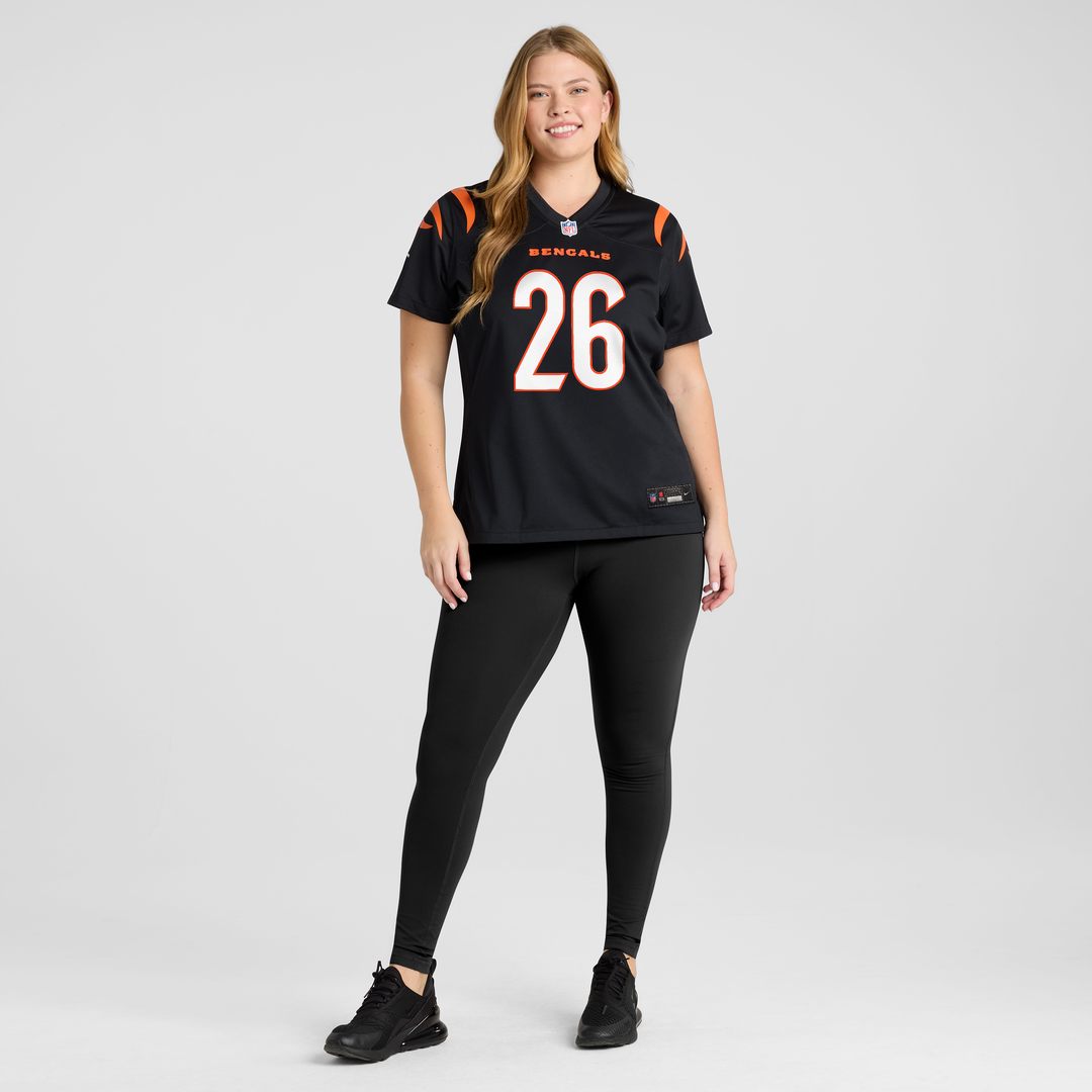 Ja'Sir Taylor Cincinnati Bengals Nike Women's Team Game Jersey -  Black