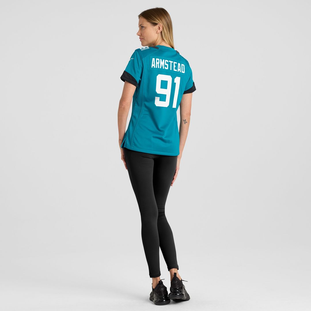 Arik Armstead Jacksonville Jaguars Nike Women's Team Game Jersey -  Teal
