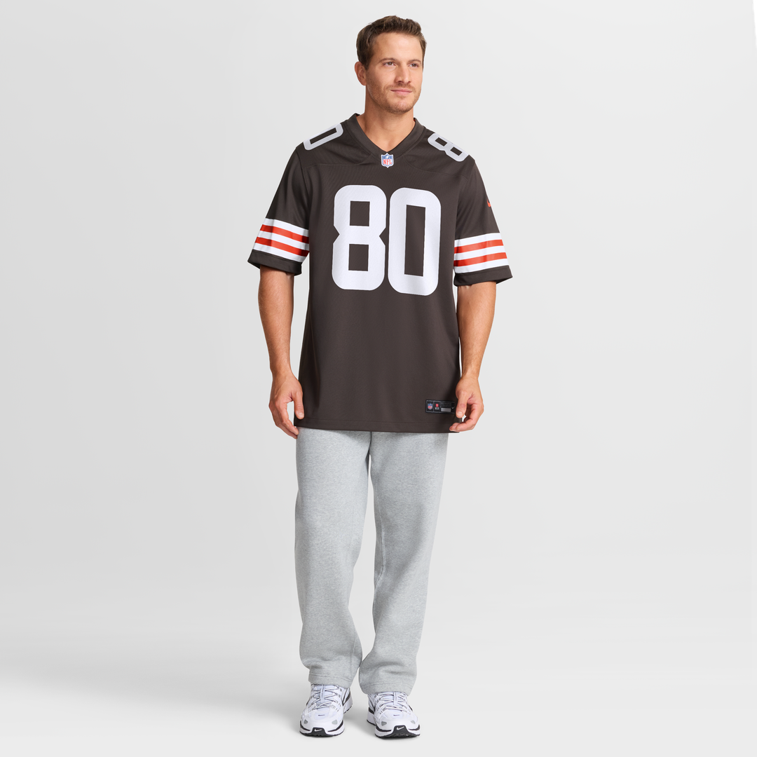 Jamari Thrash Cleveland Browns Nike Team Game Jersey -  Brown