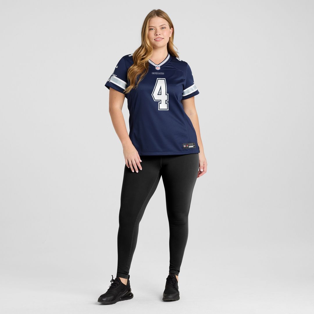 Dak Prescott Dallas Cowboys Nike Women's Game Team Jersey - Navy